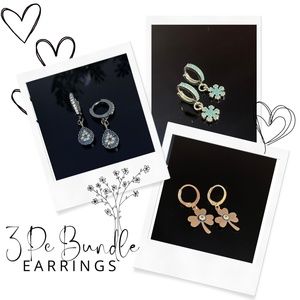 #71 3pc Bundle of Minimalist Earrings